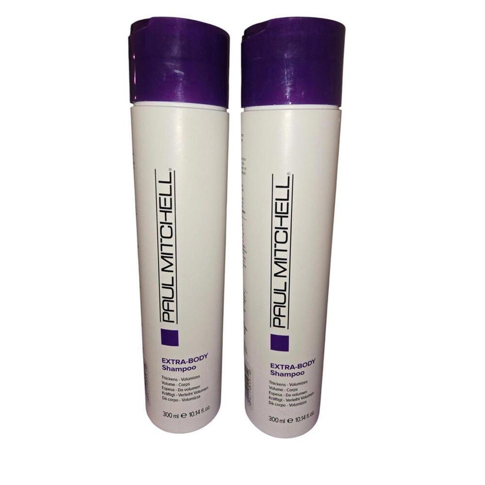 (2)Paul Mitchell "Extra Body Shampoo 300 ML New and Unopened